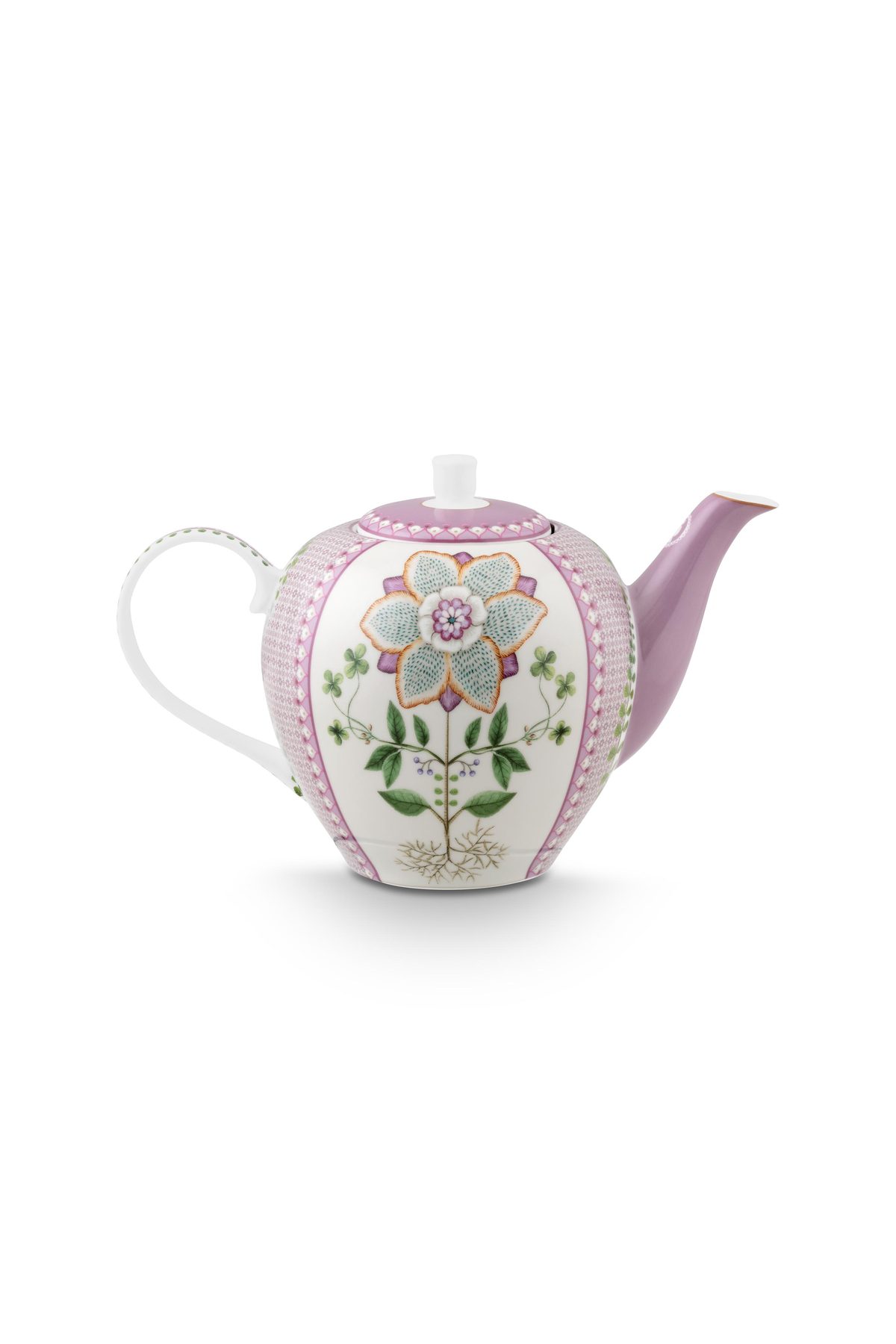 Pip Studio Lily & Lotus lila Tea Pot Teekanne 1,6l – Bild 2