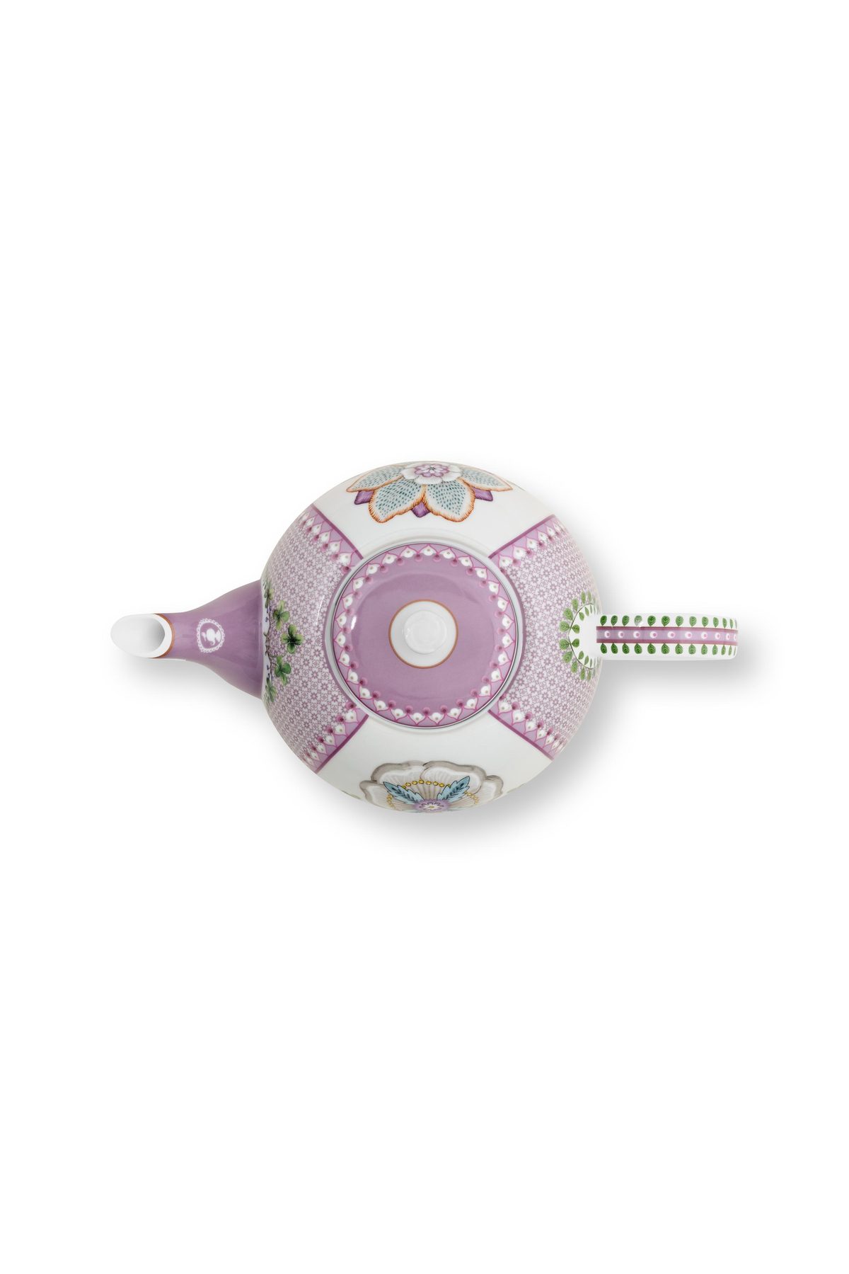 Pip Studio Lily & Lotus lila Tea Pot Teekanne 1,6l – Bild 3