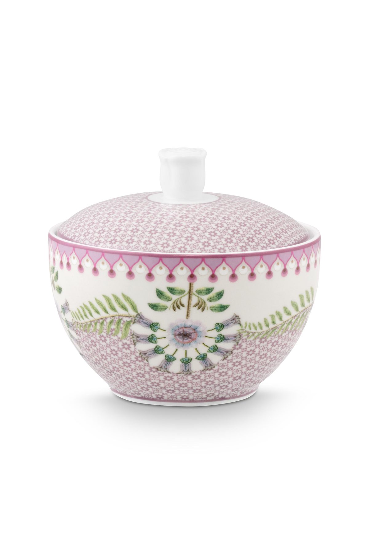 Pip Studio Lily & Lotus Sugar Bowl Zuckerdose lila