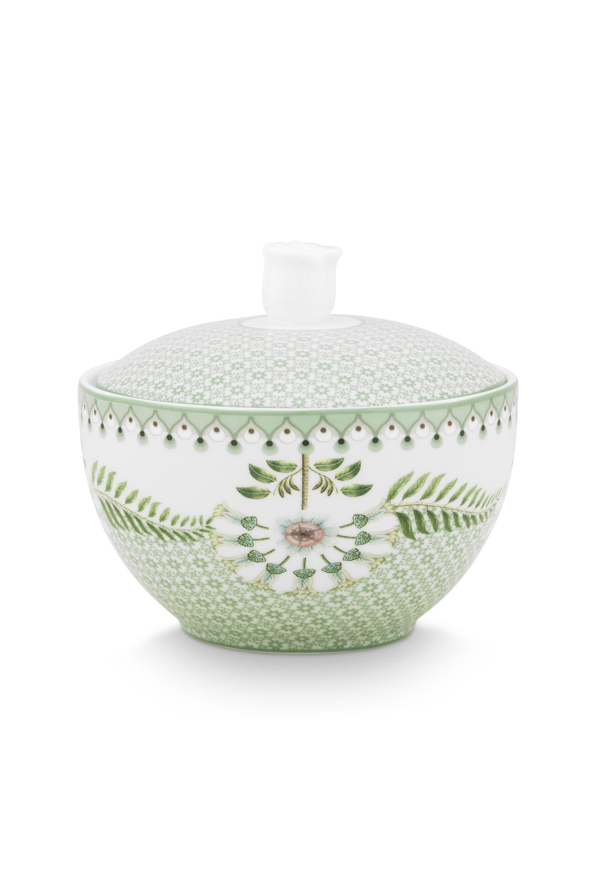 Pip Studio Lily & Lotus green Sugar Bowl Zuckerdose