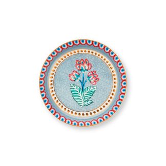 Pip Studio Flower Festival blue Tea Tip Untersetzer 9cm