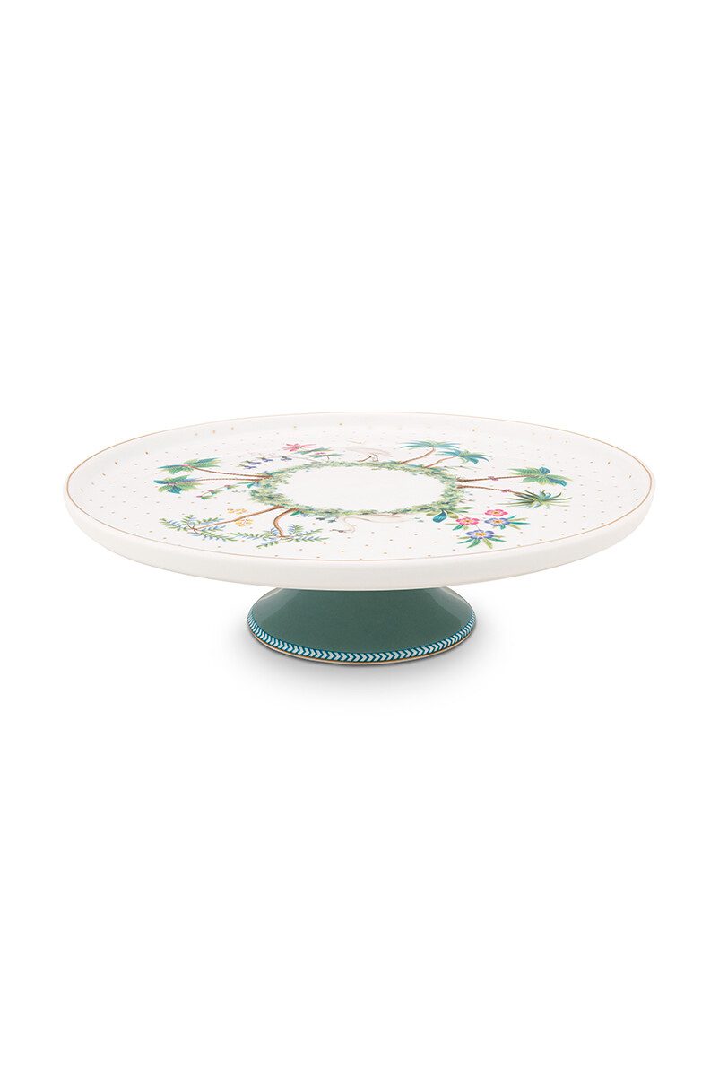 Pip Studio Jolie Cake Tray Home Tortenplatte 21cm Dots gold