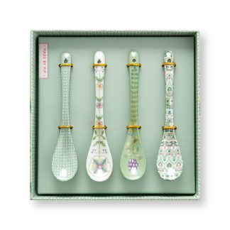 Pip Studio Lily&Lotus green Spoon Löffel 4tlg. Set