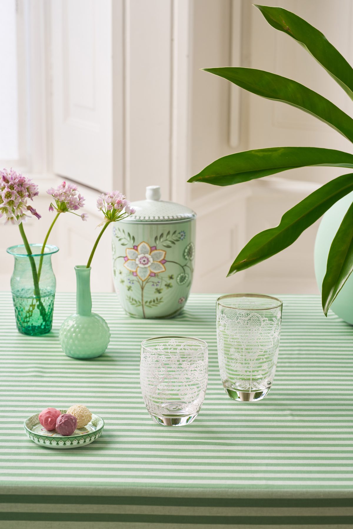 Pip Studio Glas 280 ml Flower white – Bild 4
