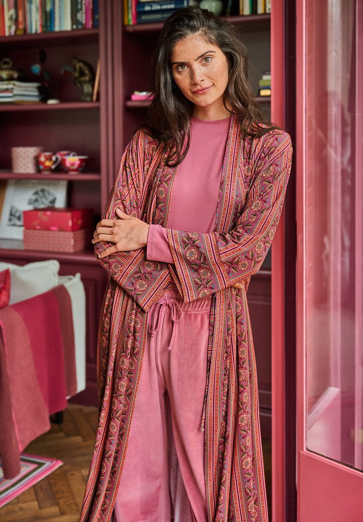Pip Studio Tom Langarmshirt Pink – Größe XS – Bild 14