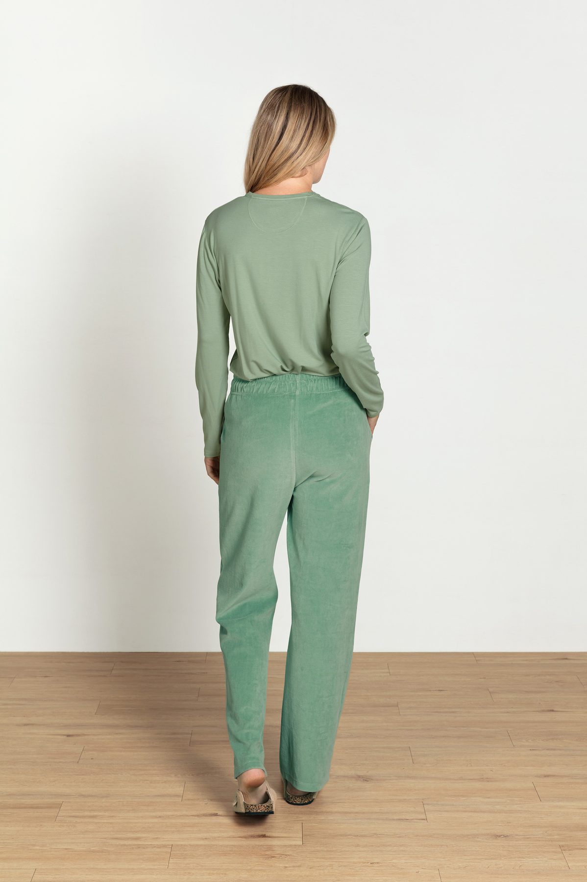 Pip Studio Tom Langarmshirt Grün – Größe S – Bild 6