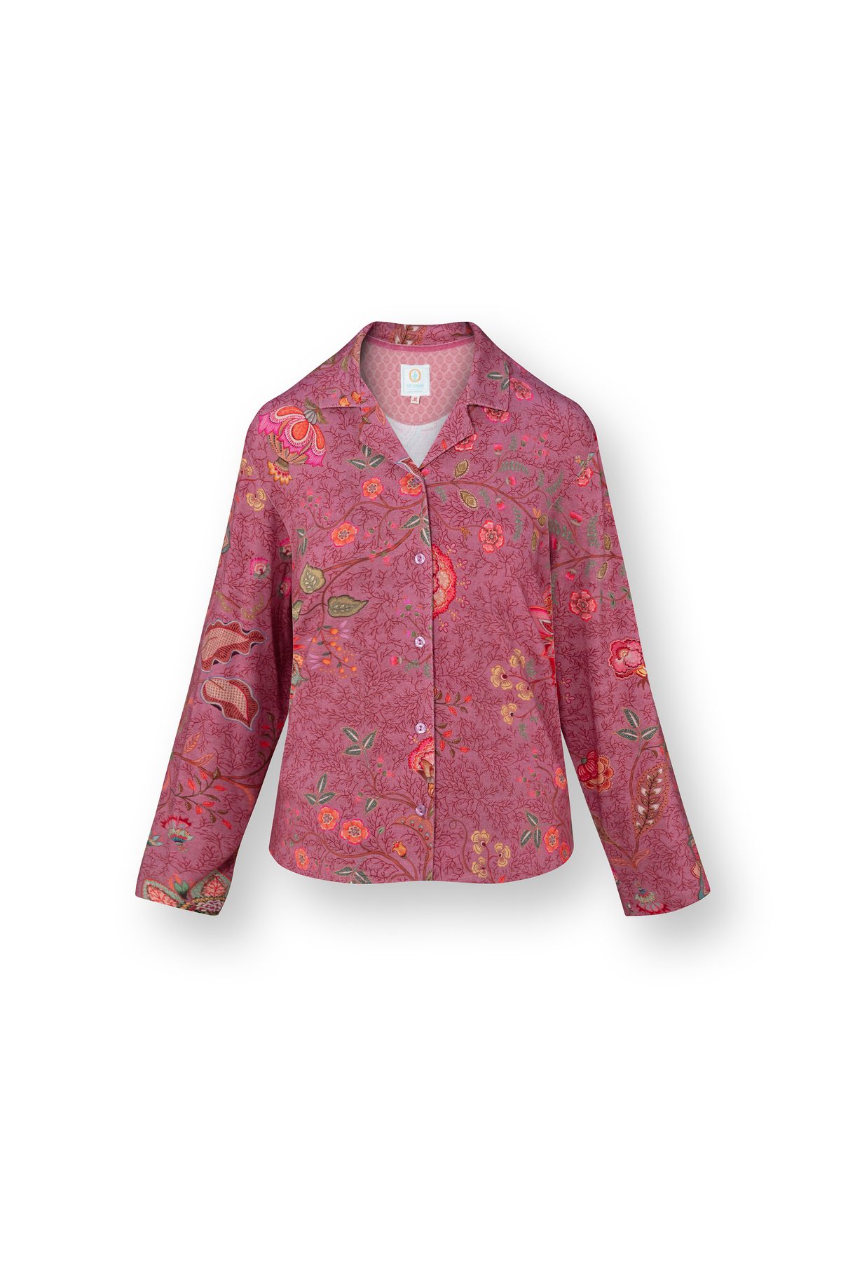 Pip Studio Faye Langarmshirt Mumbai Morning Pink – Größe XS – Bild 6