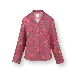 Pip Studio Faye Langarmshirt Mumbai Morning Pink – Größe S