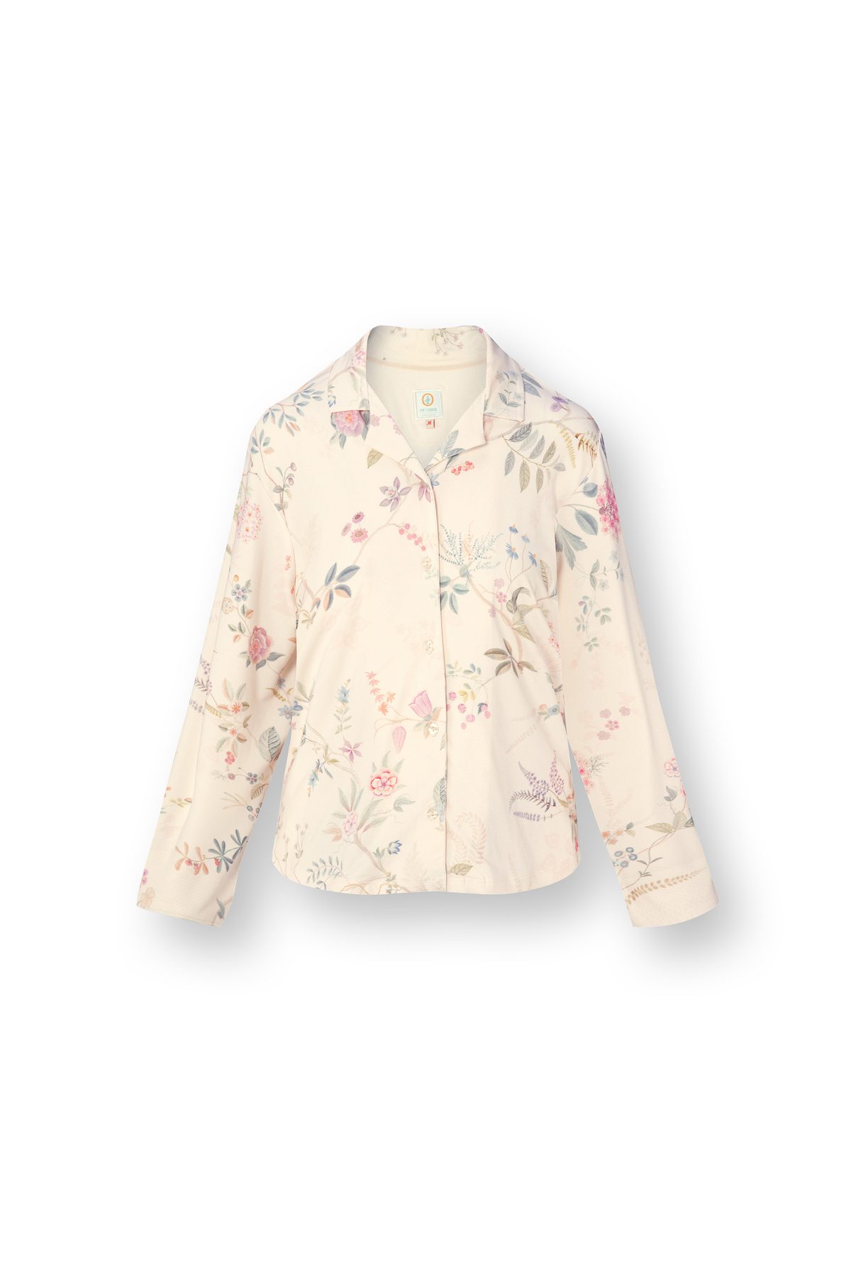 Pip Studio Faye Langarmshirt Bodhi Flower Off White – Größe M