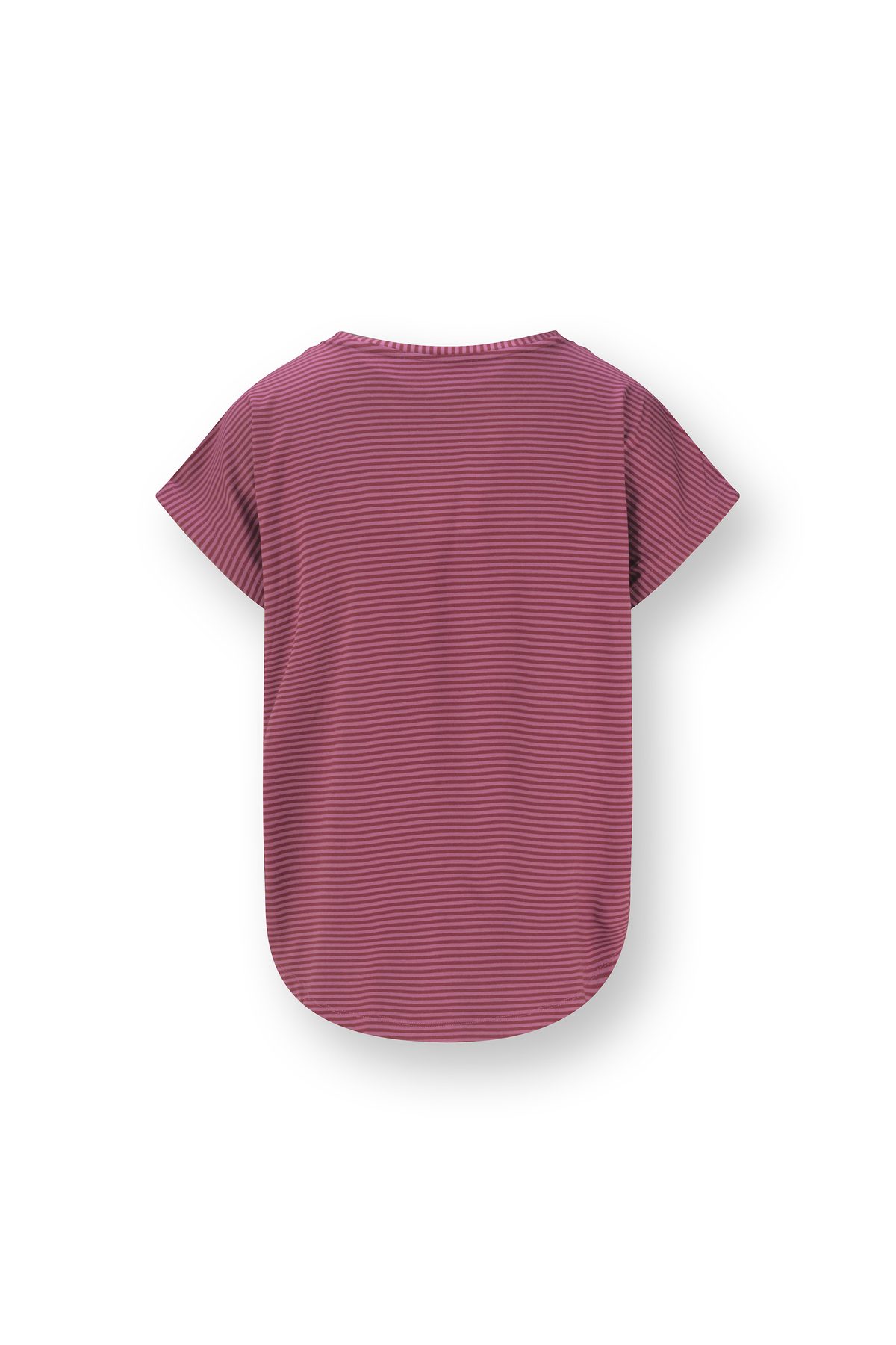 Pip Studio Tatum T-Shirt Little Sumo Stripe Pink – Größe S – Bild 2