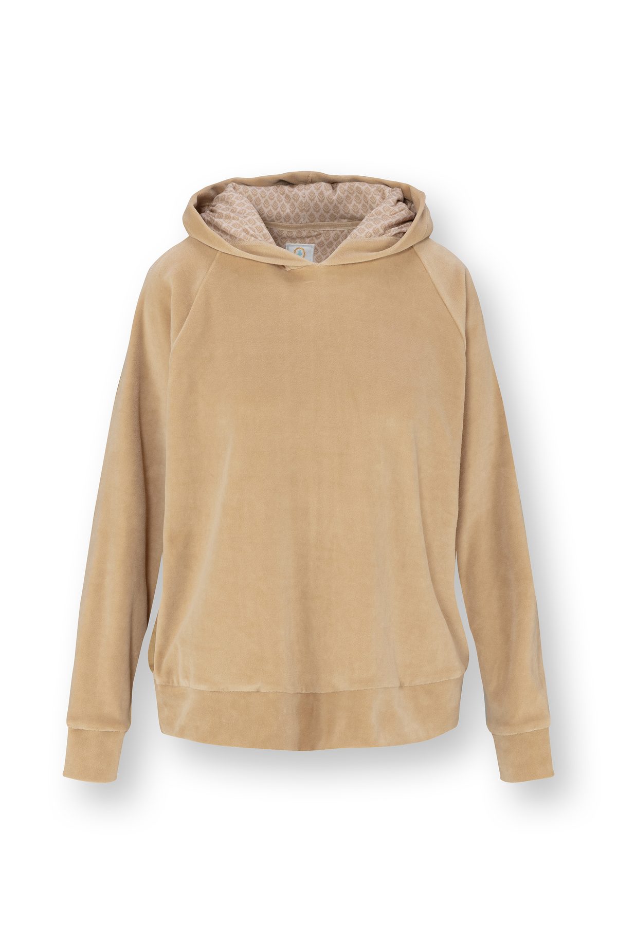 Pip Studio Tamari Kapuzenpullover Velvet Beige – Größe XS