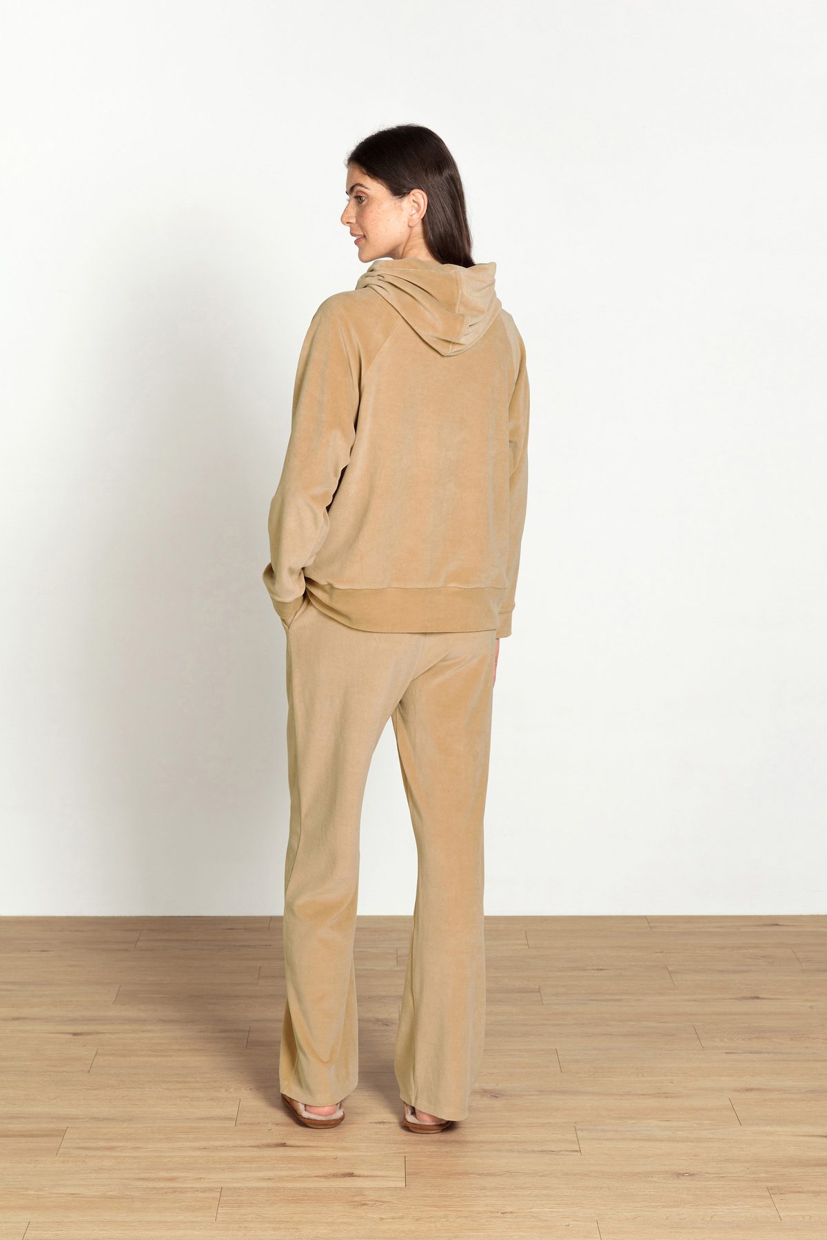 Pip Studio Britta Loungehose Velvet Beige – Größe XS – Bild 25