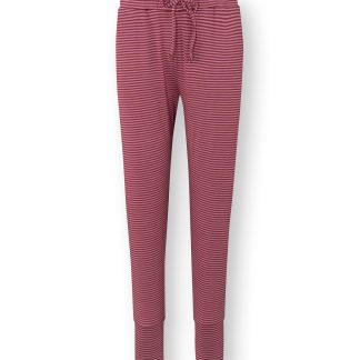 Pip Studio Bobien Loungehose Little Sumo Stripe Pink – Größe S