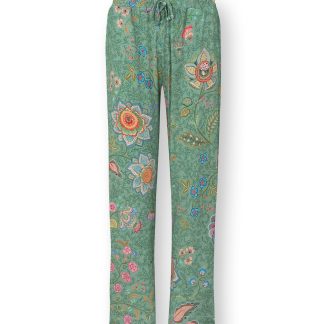 Pip Studio Belin Loungehose Mumbai Morning Grün – Größe XS
