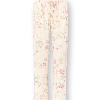 Pip Studio Belin Loungehose Bodhi Flower Off White – Größe XS
