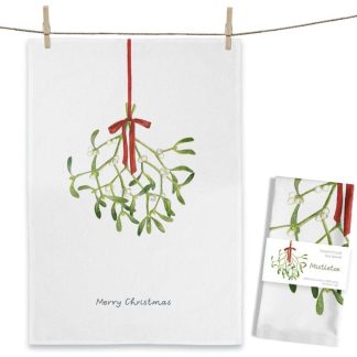 Maluu Design Geschirrtuch Mistletoe Mistelzweig